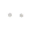 プラチナダイヤモンドピアス 0．438ct・．0457ct・I・VS2・VG