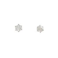 プラチナダイヤモンドピアス 0．438ct・．0457ct・I・VS2・VG