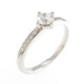 プラチナダイヤモンドリング 0．225ct・E・VVS2・3EXT H＆C