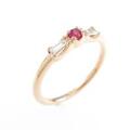 ベルシオラ ルビーピンキーリング