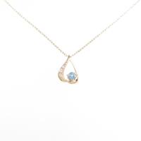 ヴァンドーム アクアマリンネックレス