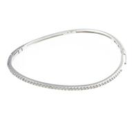 K18WG ダイヤモンドバングル