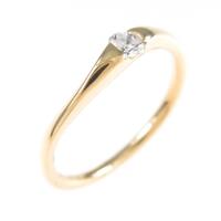 K18YG ダイヤモンドリング