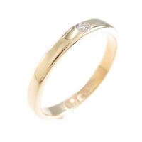 K10YG ソリティア ダイヤモンドリング