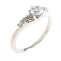 プラチナダイヤモンドリング 0．277ct・D・VVS1・3EXT H＆C