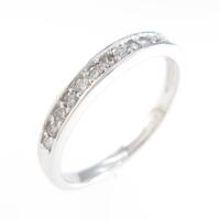 K18WG ダイヤモンドリング