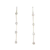 K18YG ダイヤモンドピアス