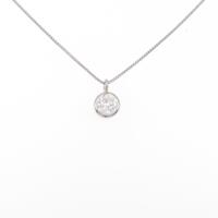 PT ソリティア ダイヤモンドネックレス