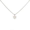 プラチナ ソリティア ダイヤモンドネックレス 0．310ct・G・I1・GOOD