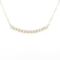 【リメイク】K18YG ダイヤモンドネックレス