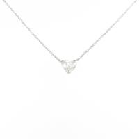 PT ハート ダイヤモンドネックレス