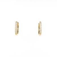 【リメイク】K18YG ダイヤモンドピアス