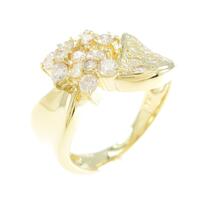 K18YG ダイヤモンドリング