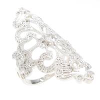 K18WG ダイヤモンドリング