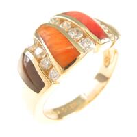 14KYG マザーオブパールリング