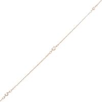 4゜C ハート ダイヤモンドブレスレット