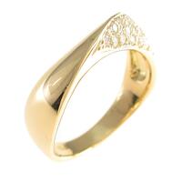 K18YG ダイヤモンドリング