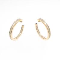 カルティエ ダイヤモンドピアス