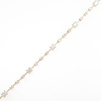 【リメイク】K18YG ダイヤモンドブレスレット