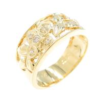 K18YG ダイヤモンドリング