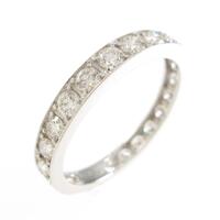 PT ハーフエタニティ ダイヤモンドリング