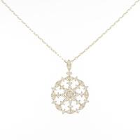 【リメイク】K18YG ダイヤモンドネックレス