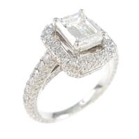 グラフ ダイヤモンドリング 0．90ct・F・VVS2