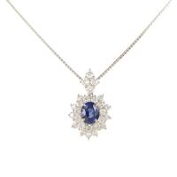 PT サファイヤネックレス