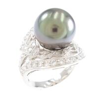 PT クロチョウパールリング