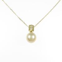 K18YG シロチョウパールネックレス