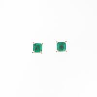 K18YG エメラルドピアス