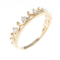 【リメイク】K18YG ダイヤモンドリング