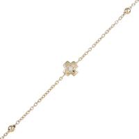 ヴァンドーム フラワー ダイヤモンドブレスレット