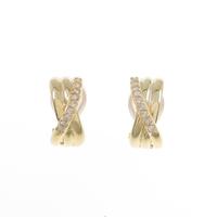 K18YG ダイヤモンドイヤリング