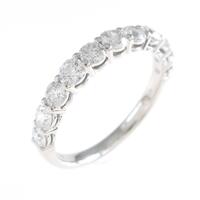 PT ハーフエタニティ ダイヤモンドリング