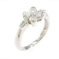 PT フラワー ダイヤモンドリング