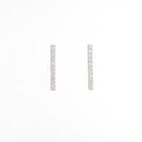 【リメイク】K18WG ダイヤモンドピアス