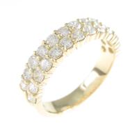 K18YG ダイヤモンドリング