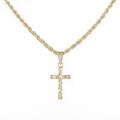 K18YG クロス ネックレス