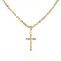 K18YG クロス ネックレス