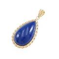 K18YG ラピスラズリペンダント