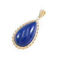 K18YG ラピスラズリペンダント