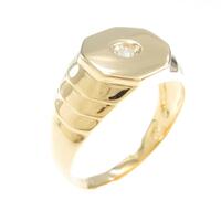 【新品】K18YG ダイヤモンドリング