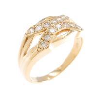 K18YG ダイヤモンドリング