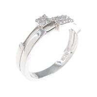 K18WG ダイヤモンドリング