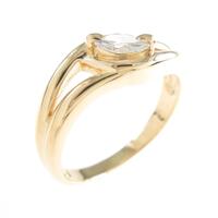 K18YG ダイヤモンドリング