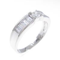 プラチナダイヤモンドリング 0．149ct・H・VVS2・GOOD