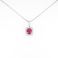 PT ルビーネックレス