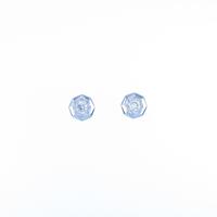 【リメイク】K18WG ダイヤモンドピアス