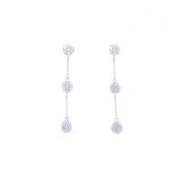 【リメイク】K18YG フラワー ダイヤモンドピアス